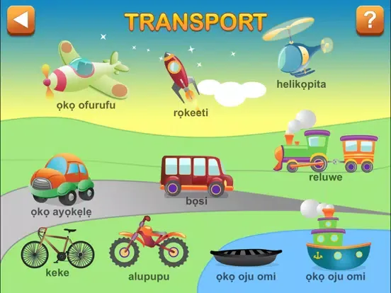 Скриншоты Yoruba First Words iPad 