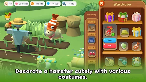 Capturas de pantalla de Hamster Village