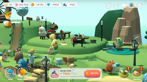 Capturas de pantalla de Hamster Village