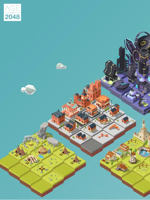 Ảnh chụp màn hình của Age of 2048™ iPad 