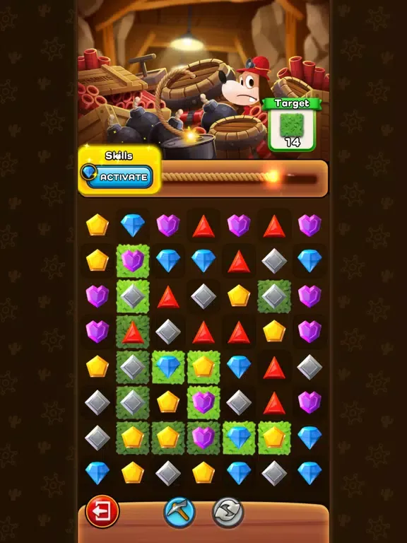 Ảnh chụp màn hình của Match Heroes - PvP Match 3 iPad 