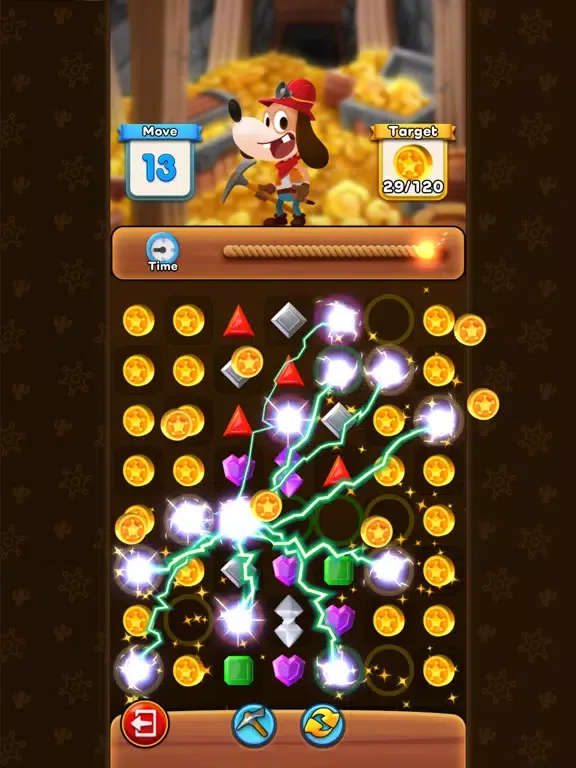 Ảnh chụp màn hình của Match Heroes - PvP Match 3 iPad 