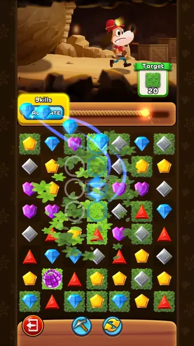 Ảnh chụp màn hình của Match Heroes - PvP Match 3