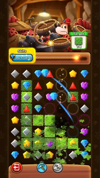 Ảnh chụp màn hình của Match Heroes - PvP Match 3