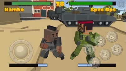 Скриншоты Pixel Fighting 3D
