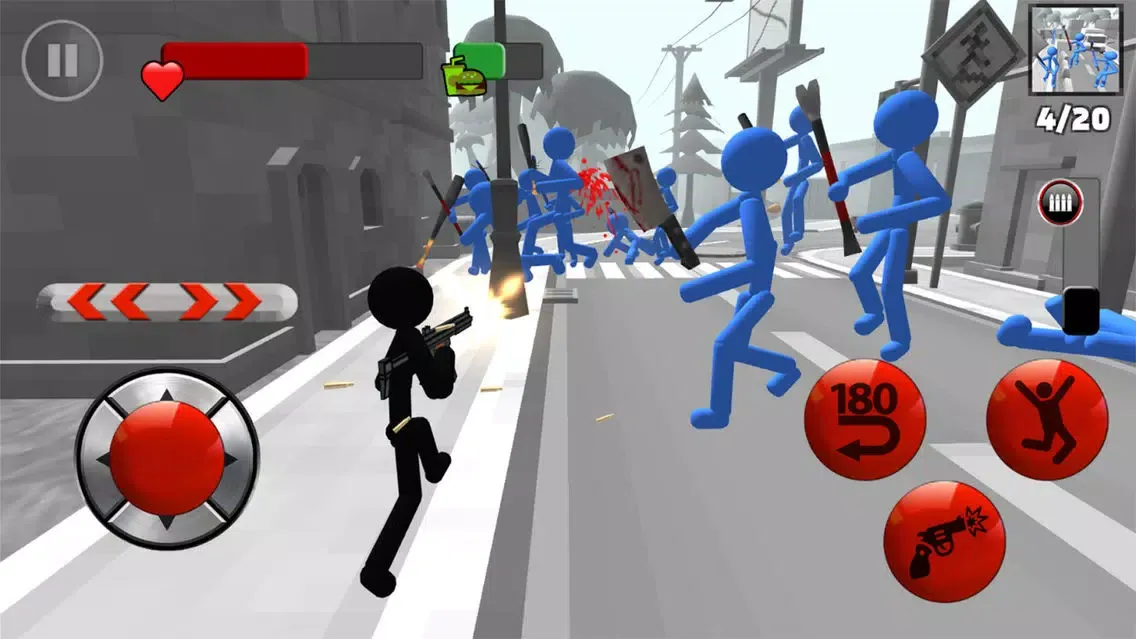 Скриншоты Stickman 3D Shooting Pro