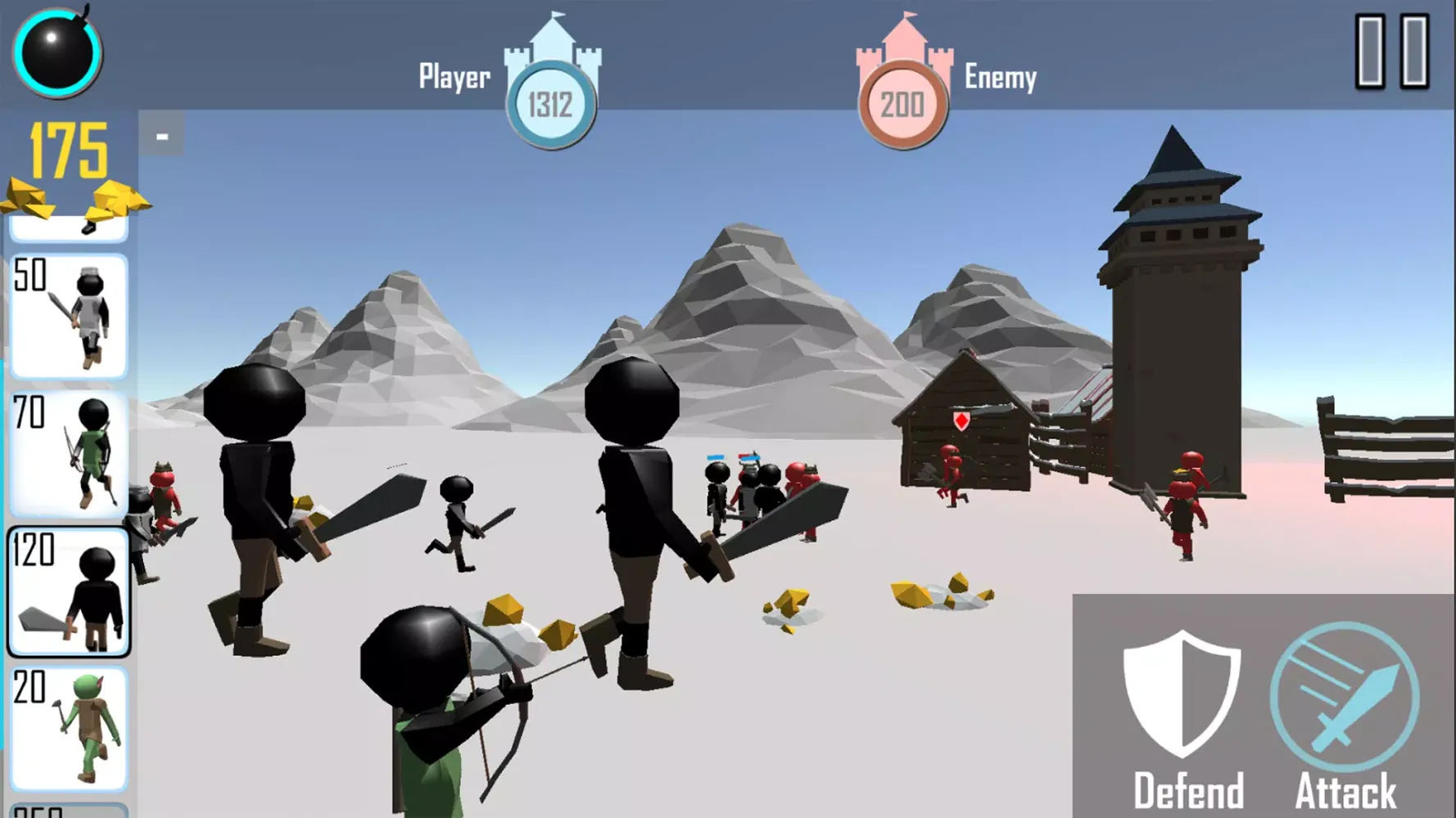 Stickman: Legacy of War 3D Screenshots