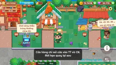 Ảnh chụp màn hình của CropTown