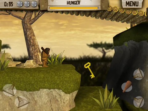 Hungry Dude - Free Game - Let's go back to the prehistoric age, and look how the caveman survive iPad  Screenshots
