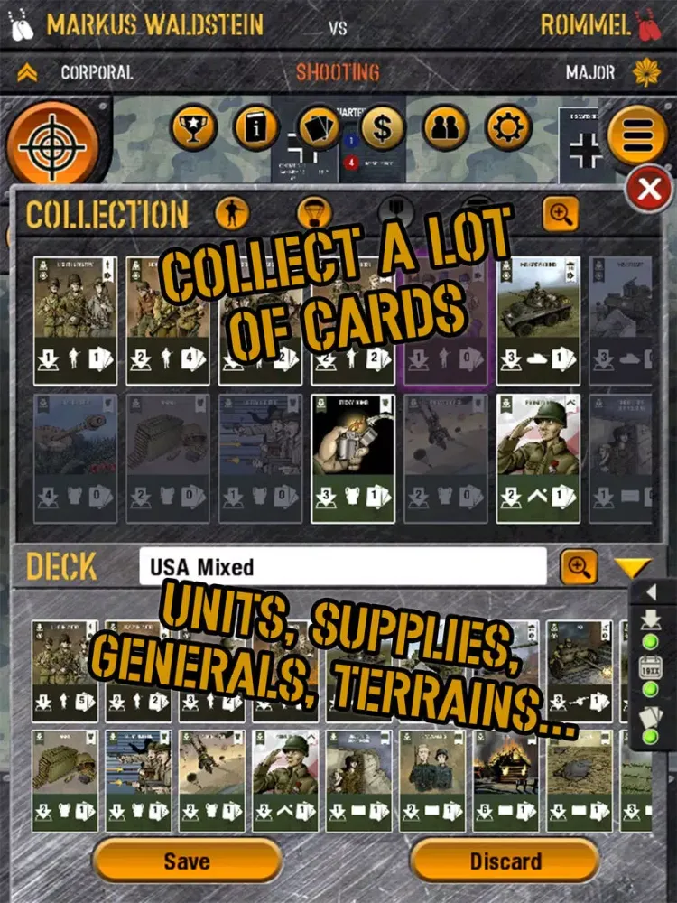 Скриншоты WWII Tactics Card Game iPad 