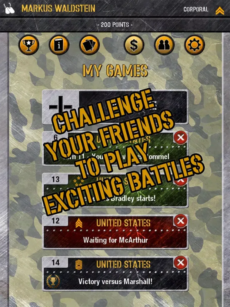 Скриншоты WWII Tactics Card Game iPad 