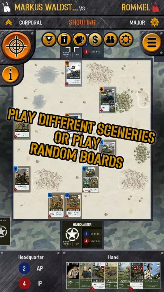 Скриншоты WWII Tactics Card Game