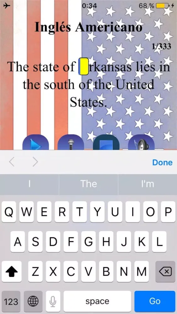 Zrzuty ekranu Inglés Americano Sonidos