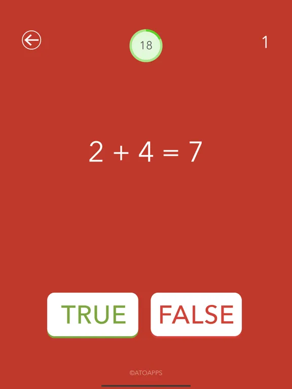 Captures d'écran de 1s Speed Math iPad 