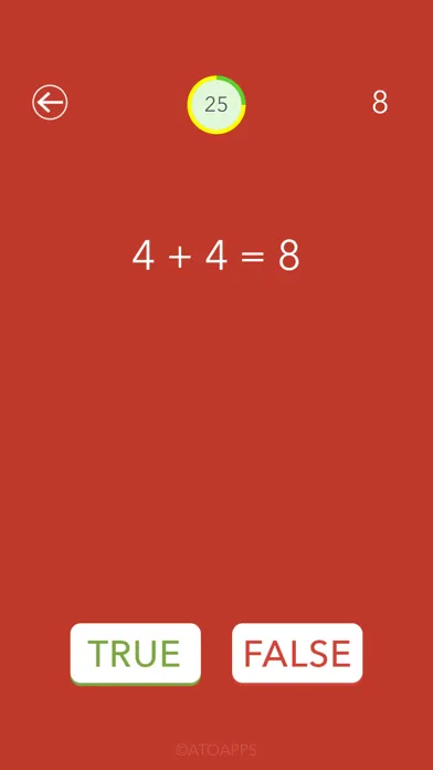 Captures d'écran de 1s Speed Math