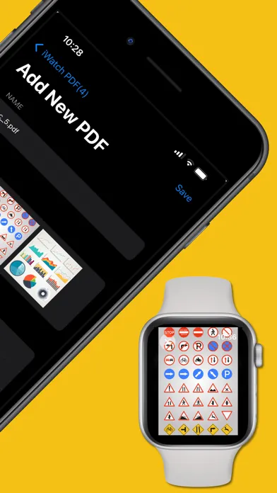 Ảnh chụp màn hình của iWatch PDF Viewer