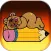 Baby Animals Coloring Book :Paint Bird Monkey Lion Rabbit Dog Elephant and more