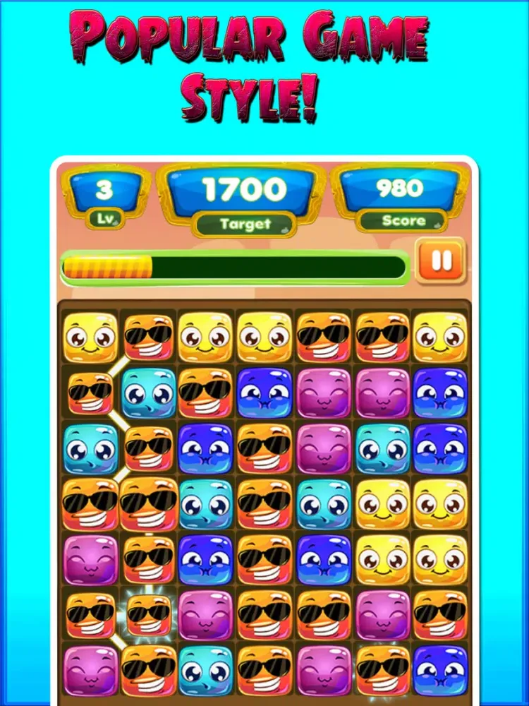 Tangkapan layar Block Connect - Connect Jelly Blocks Puzzle Game iPad 