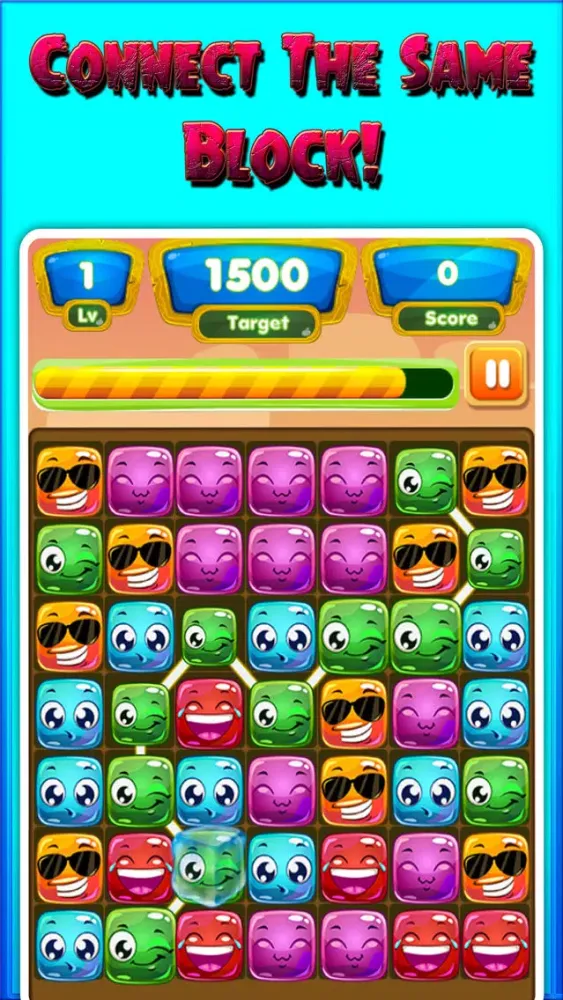 Tangkapan layar Block Connect - Connect Jelly Blocks Puzzle Game