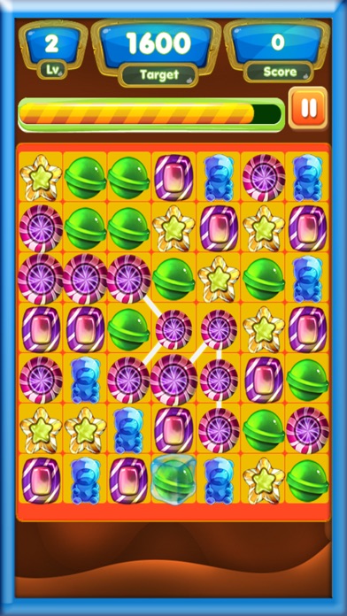 Ảnh chụp màn hình của Candy Heroes Mania - Sweet Candy Blast World