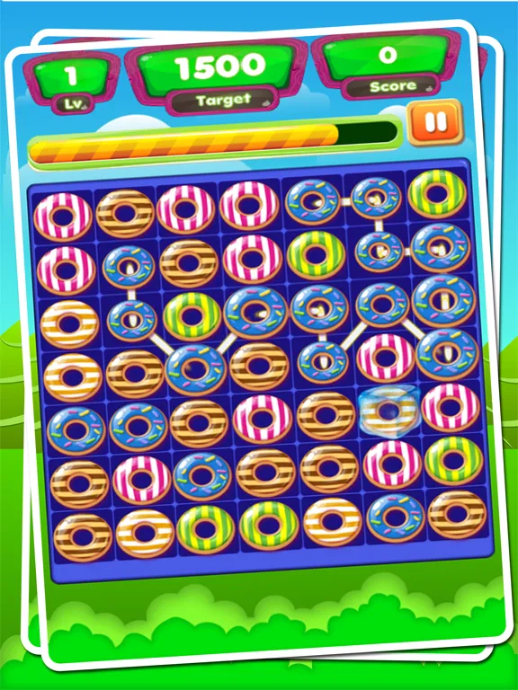 Donut Crush Pop Mania iPad  스크린샷