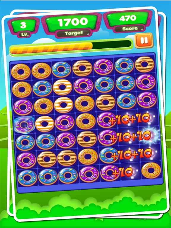 Donut Crush Pop Mania iPad  스크린샷