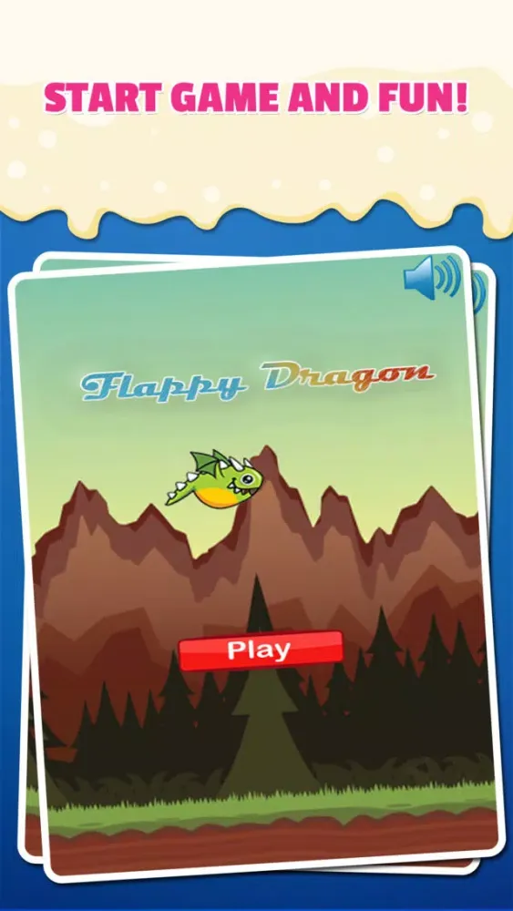 Flappy Dragon : In Mountain City Angry Dragon Is Flying Adventure Avoid Obstacles应用截图