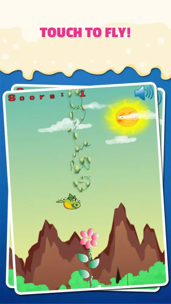 Flappy Dragon : In Mountain City Angry Dragon Is Flying Adventure Avoid Obstacles应用截图