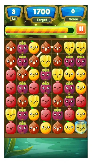 Fruit Match 3 Puzzle - Amazing Link Splash Mania 스크린샷
