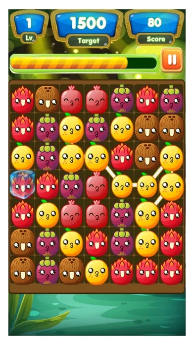 Fruit Match 3 Puzzle - Amazing Link Splash Mania 스크린샷