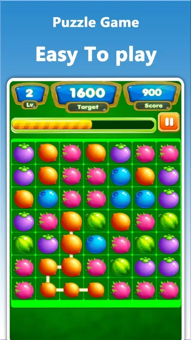 Fruit Dash Puzzle Mania Legends - Match 3 Game Screenshots