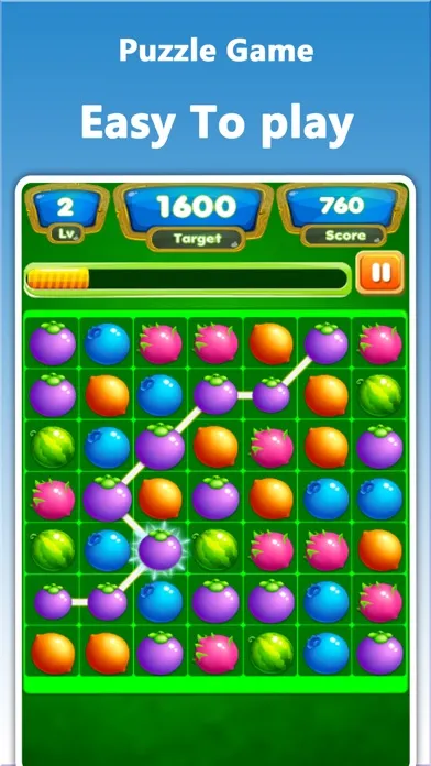 Fruit Dash Puzzle Mania Legends - Match 3 Game Screenshots
