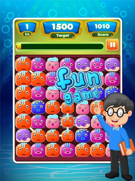 Ảnh chụp màn hình của Jelly Blast - New Match 3 Puzzle Games iPad 