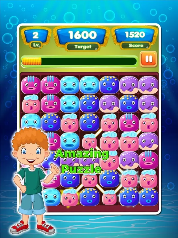 Ảnh chụp màn hình của Jelly Blast - New Match 3 Puzzle Games iPad 