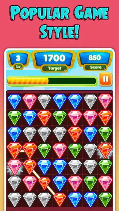 Captures d'écran de Jewel Smash Pop Deluxe Mania - Connect & Matching