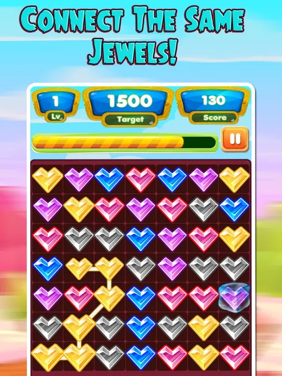 Jewel Adventure Journey - Match 3 & Crush Game iPad  স্ক্রিনশট