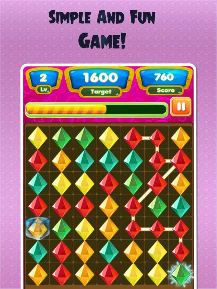 Captures d'écran de Jewel Blast Mania Adventures World - Match 3 Games iPad 
