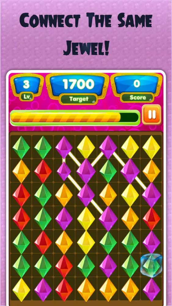 Captures d'écran de Jewel Blast Mania Adventures World - Match 3 Games