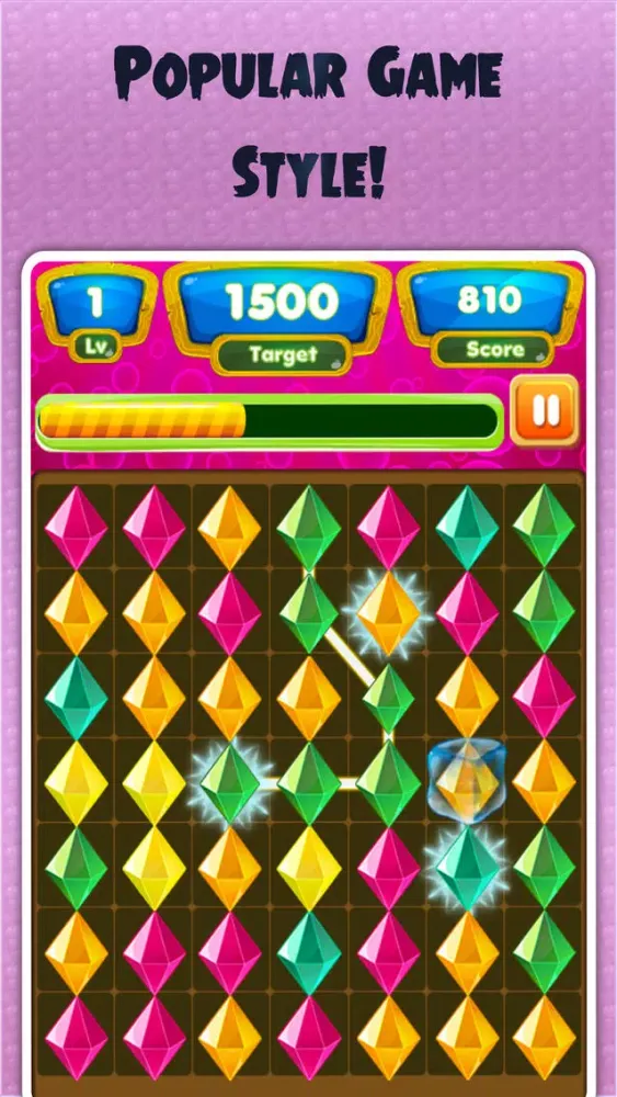 Captures d'écran de Jewel Blast Mania Adventures World - Match 3 Games