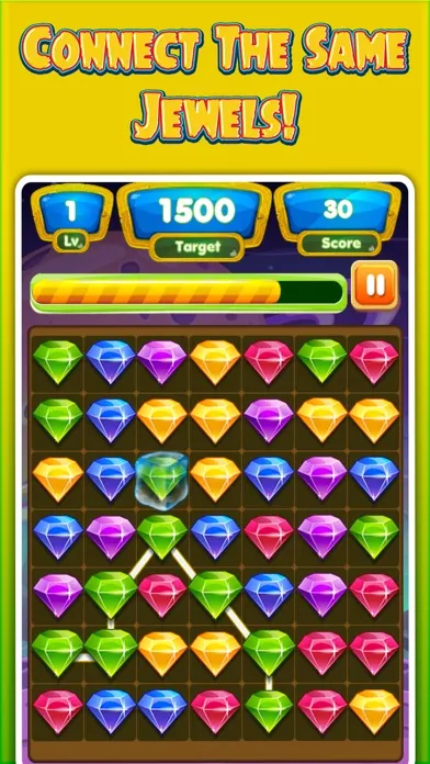 Ảnh chụp màn hình của Jewel Mash Mania - Crush & Adventure jewels World