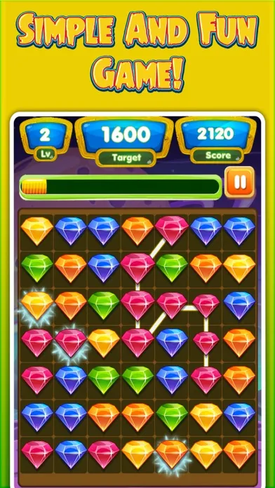 Ảnh chụp màn hình của Jewel Mash Mania - Crush & Adventure jewels World
