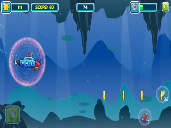 Submarine Shooter Free Game iPad  스크린샷