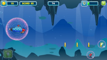 Capturas de tela do Submarine Shooter Free Game