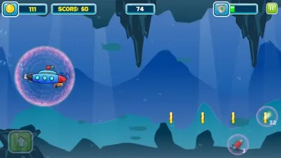 Submarine Shooter Free Game 스크린샷