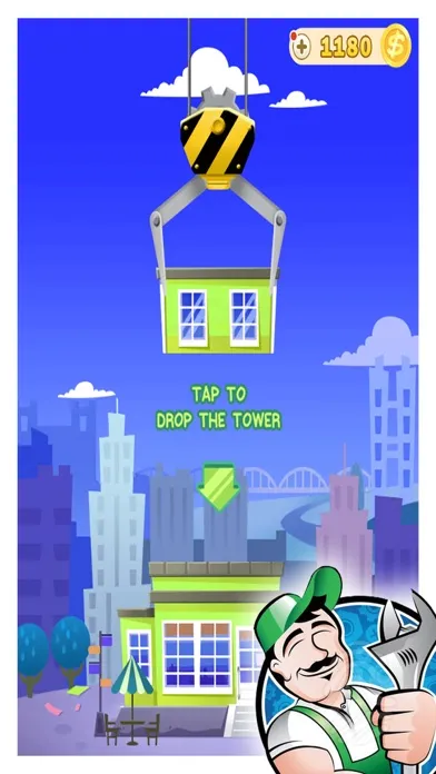Zrzuty ekranu Tower Builder : Construct Straight Building