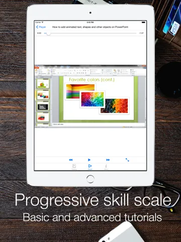 Tangkapan skrin Video Training Course for Microsoft Office - Complete Tutorial iPad 