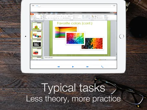Tangkapan skrin Video Training Course for Microsoft Office - Complete Tutorial iPad 
