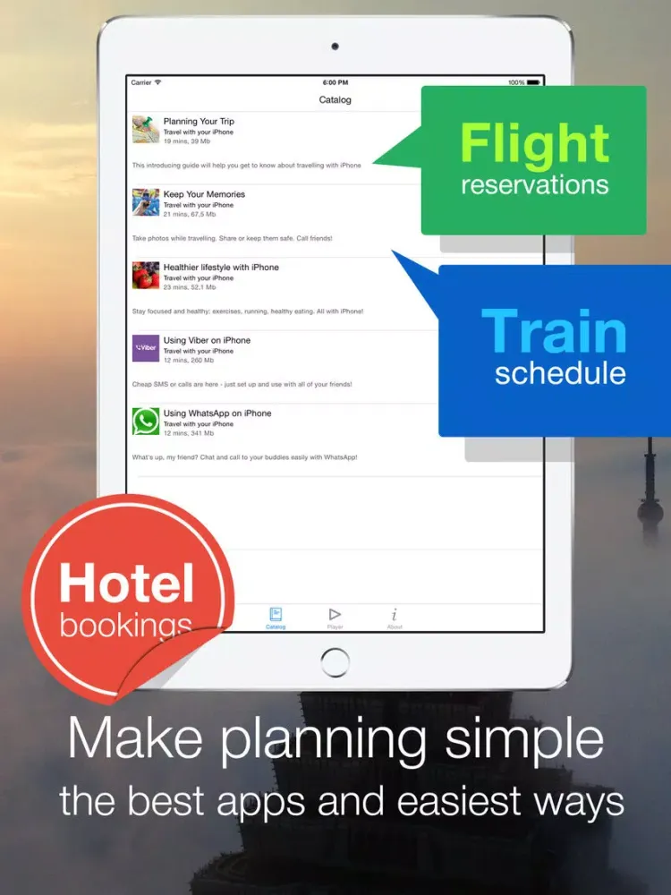 صور Travel Tips for iPhone - Easy Trip Secrets iPad 