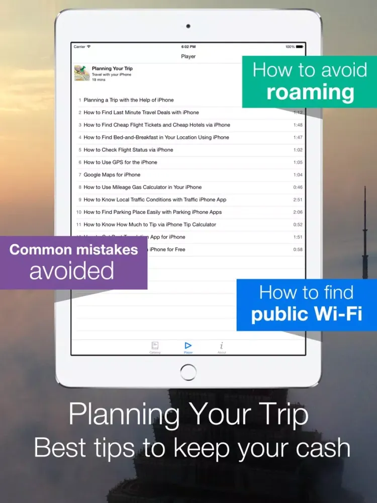 صور Travel Tips for iPhone - Easy Trip Secrets iPad 