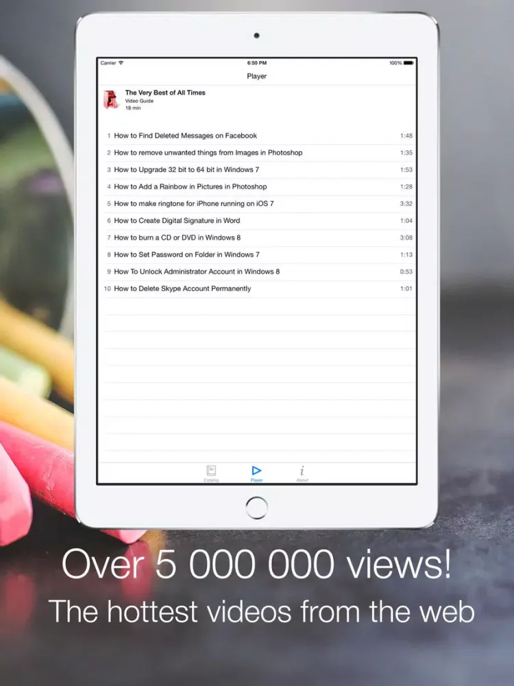 Top 100 How to Videos - Howtech Best Tutorials iPad  স্ক্রিনশট
